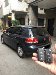Volkswagen Golf 歐系進口車環保材質鑰匙更換