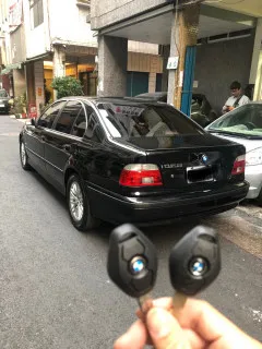 BMW 5系列 E39 老車晶片鑰匙維修